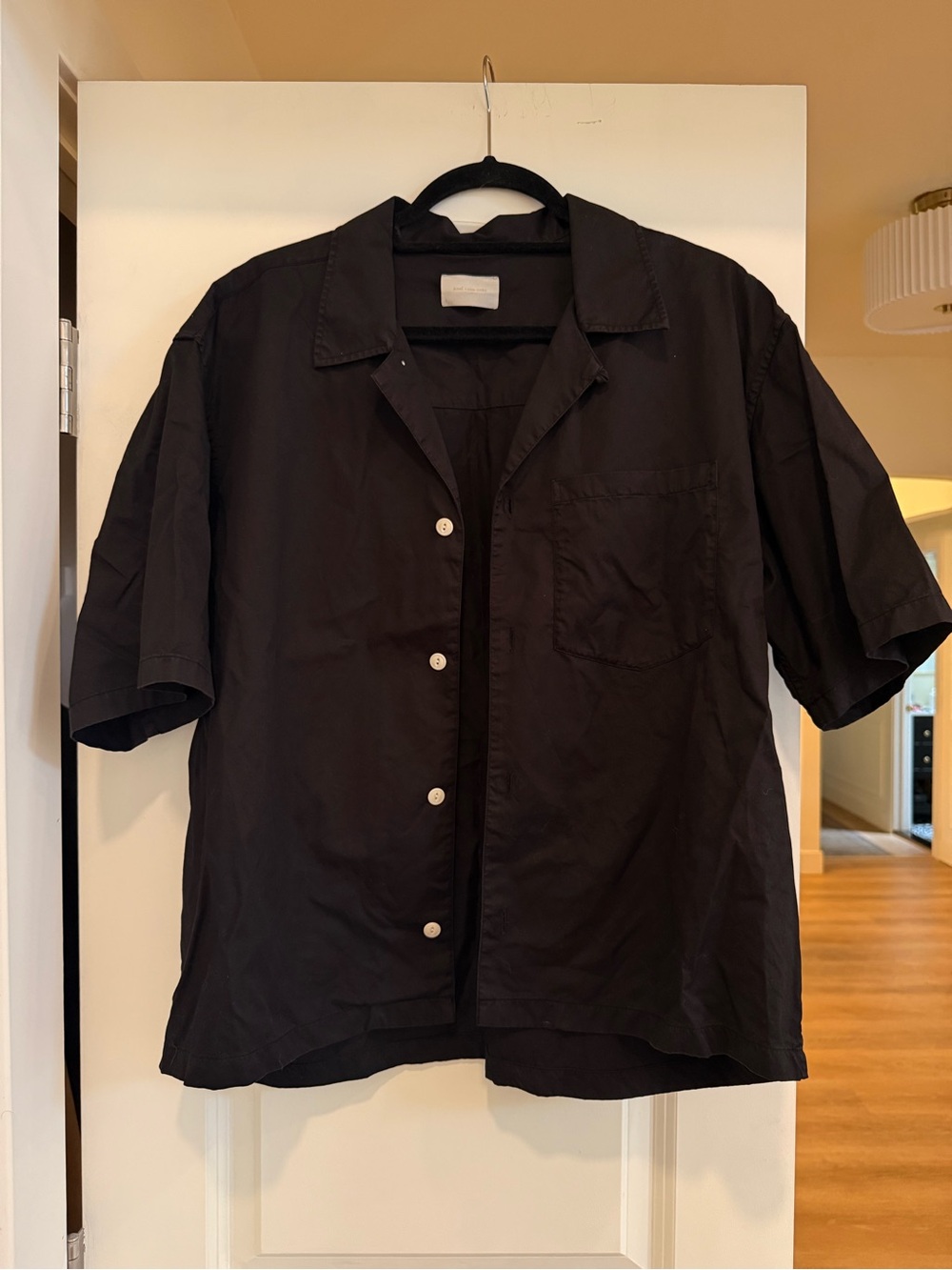 Cropped Camp Shirt